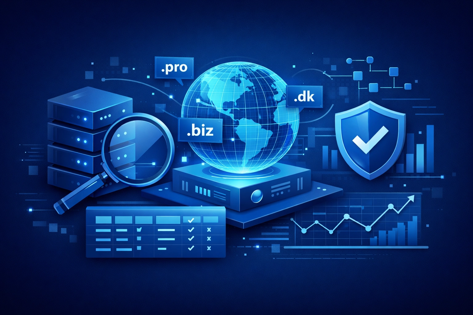 Bulk Domain Data as a Governance Instrument: A Practical Framework for Enterprise DNS with .pro, .biz, and .dk Lists