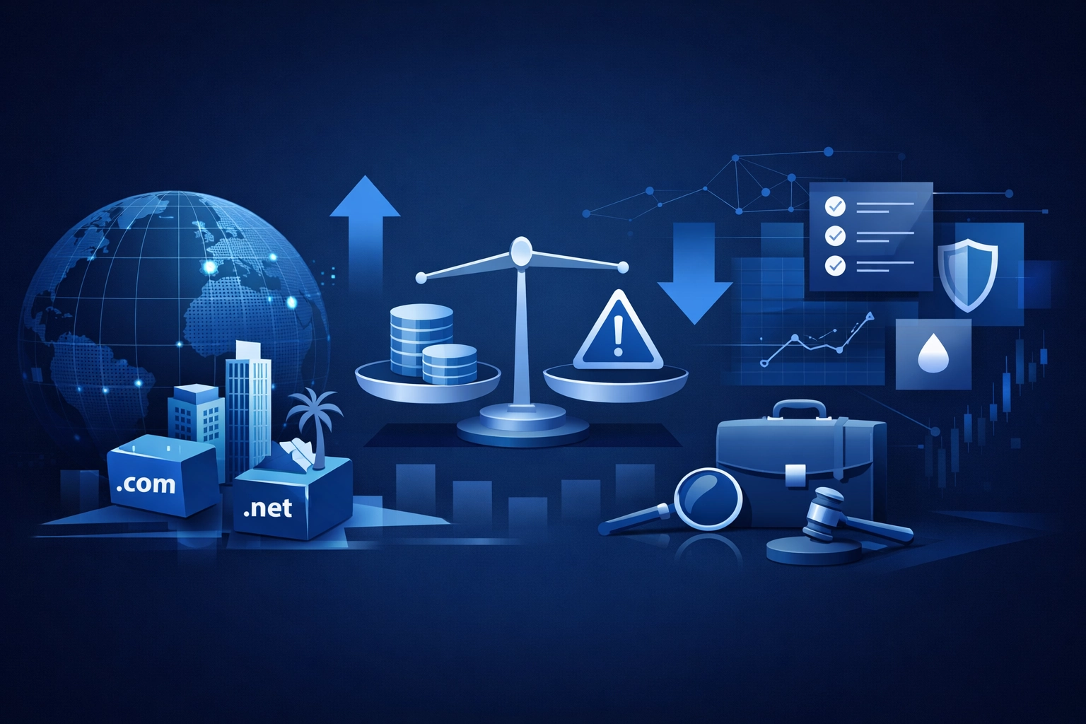 Premium TLDs in Enterprise Portfolios: Economics, Risk, and a Governance Framework for Acquire, Hold, or Drop